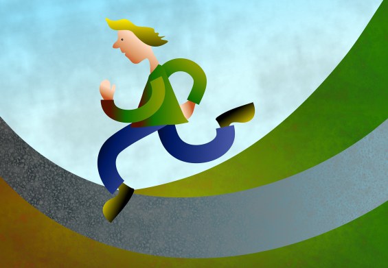 courir entre urgent et important